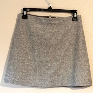 NWOT Wilfred (Aritzia) Grey Wool Mini Skirt 4